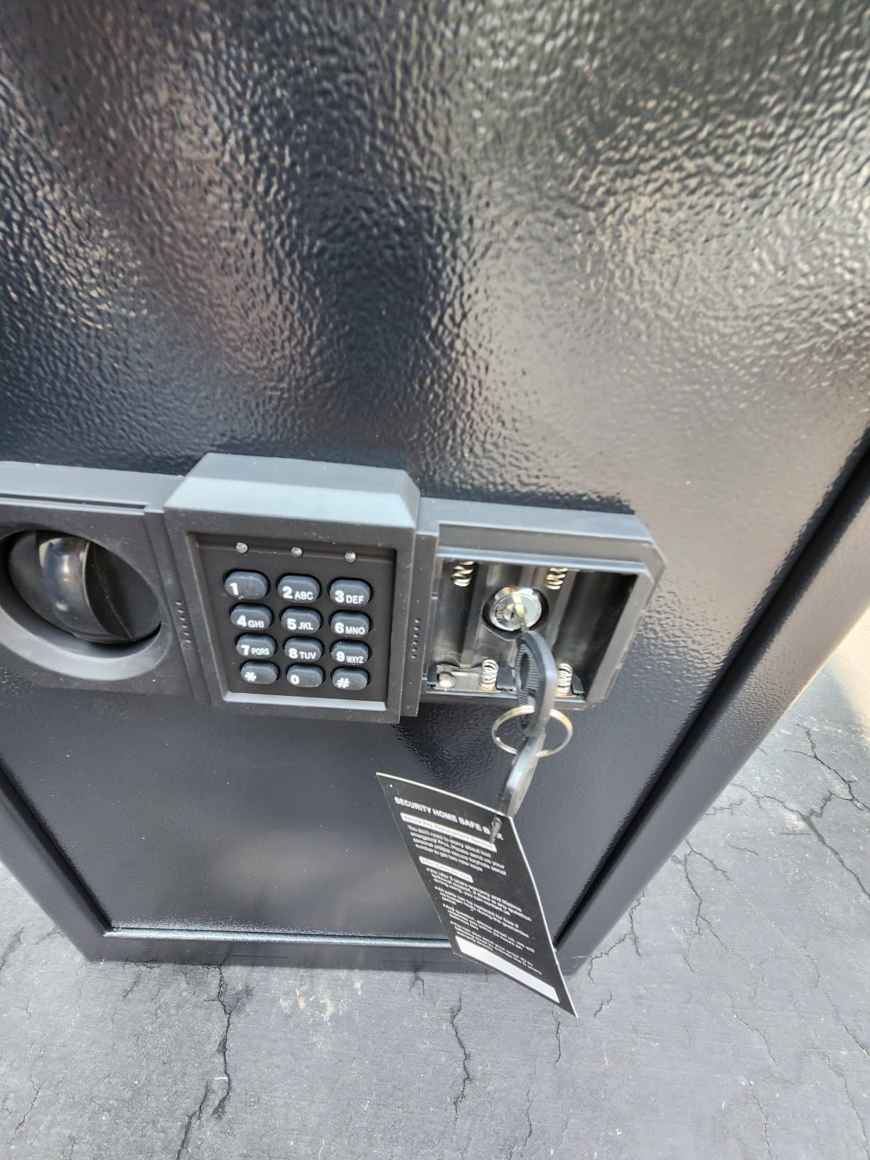 [5.0 Cub] Large Safe Box with Fireproof Bag for Home Use, 23.6