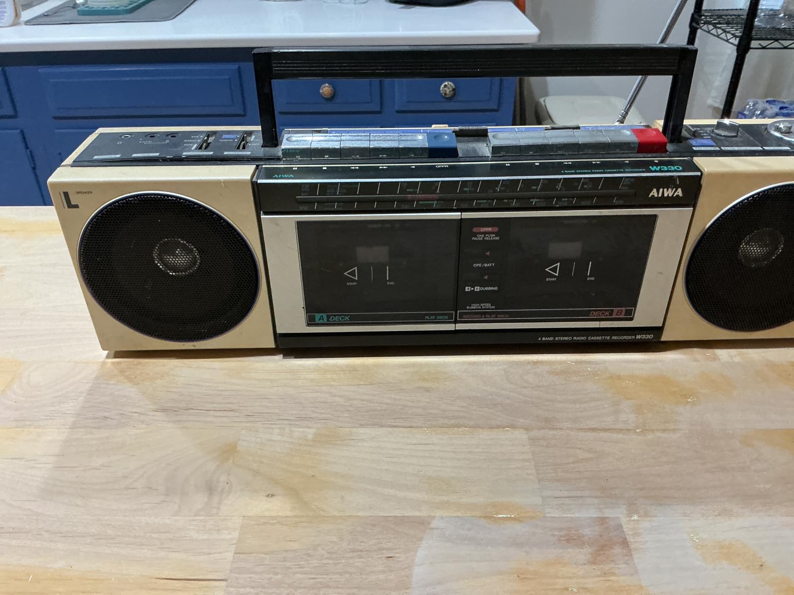 AIWA - Exos Home 30W Bluetooth Speaker with CD Player and FM Radio customer photo 1