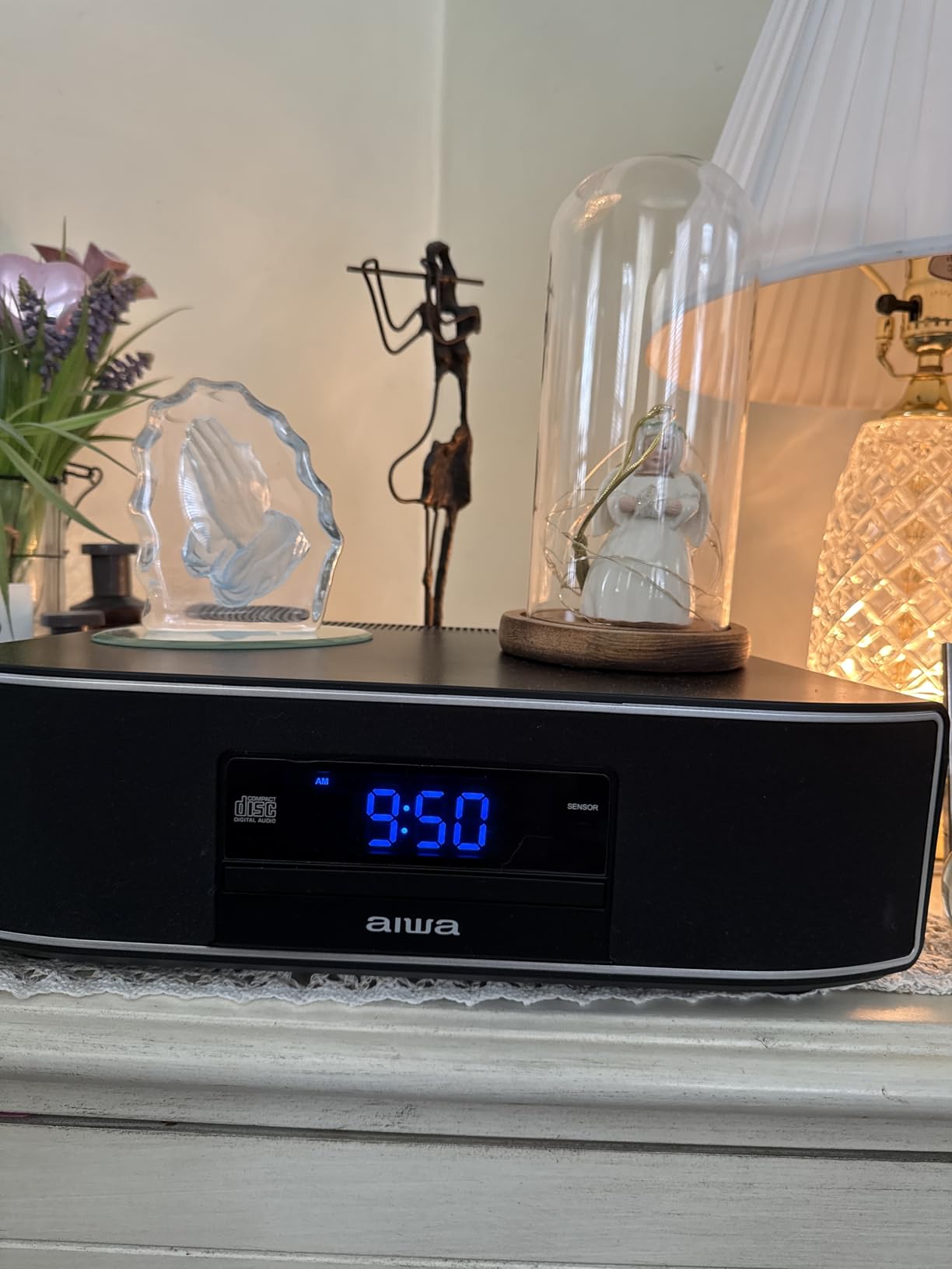 AIWA - Exos Home 30W Bluetooth Speaker with CD Player and FM Radio customer photo 2