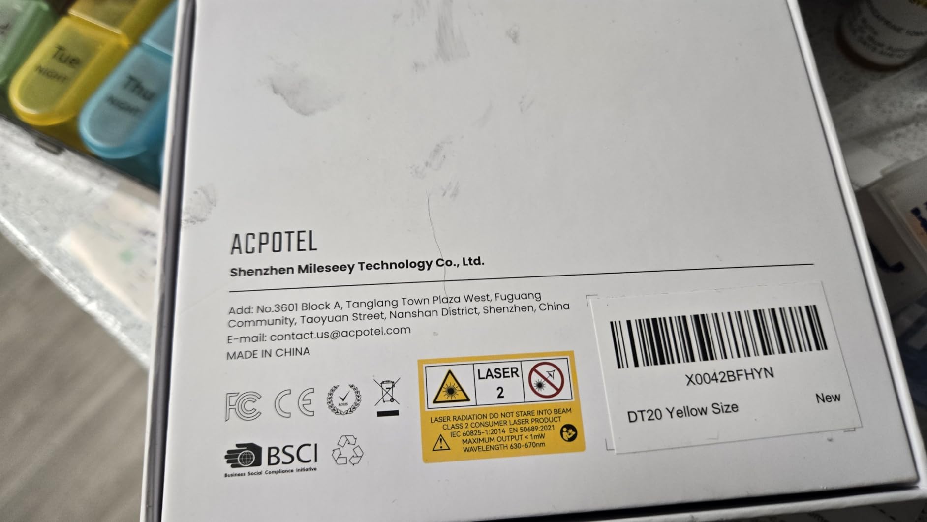 ACPOTEL Digital Tape Measure 16ft, LCD Display, 6 Metric & Imperial Units customer photo 2