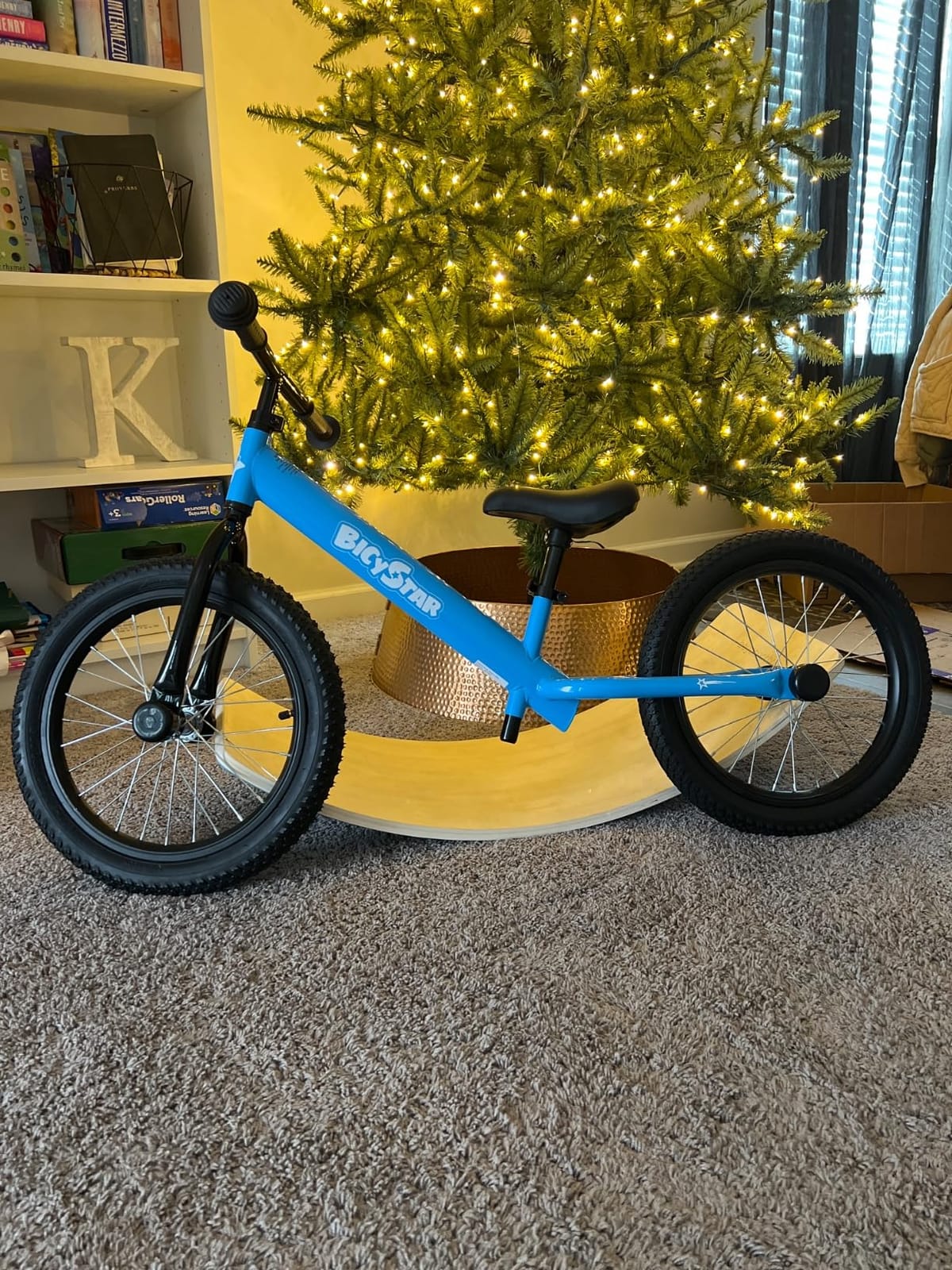bicystar 16 Inch Balance Bike for Kids 5-8 with Air Tires customer photo 1