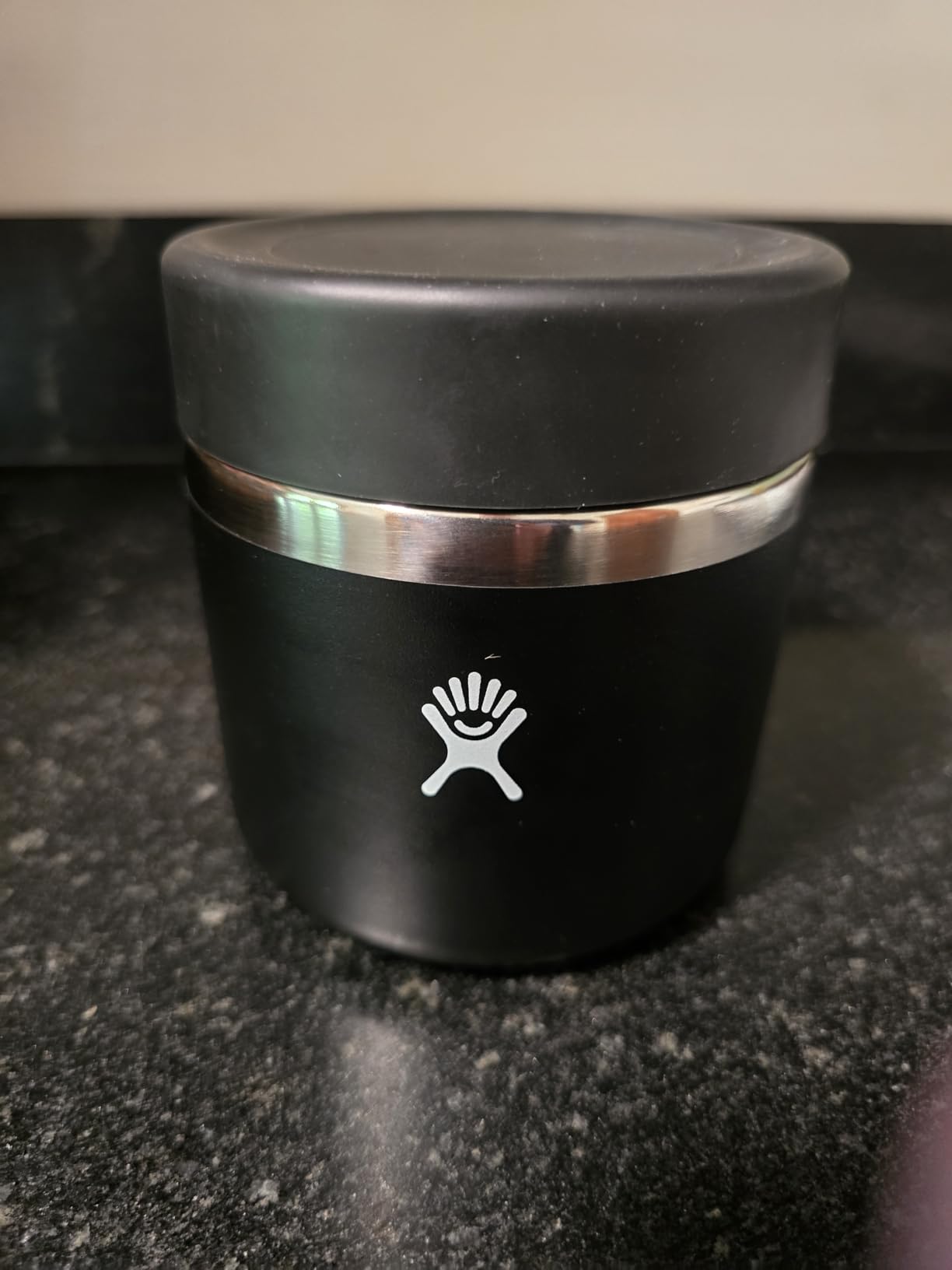 Hydro Flask Food Jar – Insulated Stainless Steel, Snack Travel Container for Hot Food, Lunch, & Soup 20 Oz Black customer photo 2