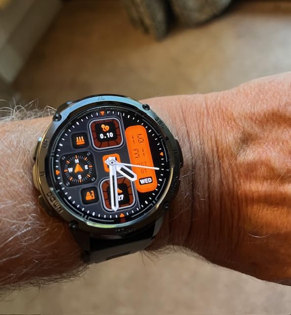 AMAZTIM T3 Ultra Smart Watches for Men, GPS, Rugged, Stainless Steel Body customer photo 2