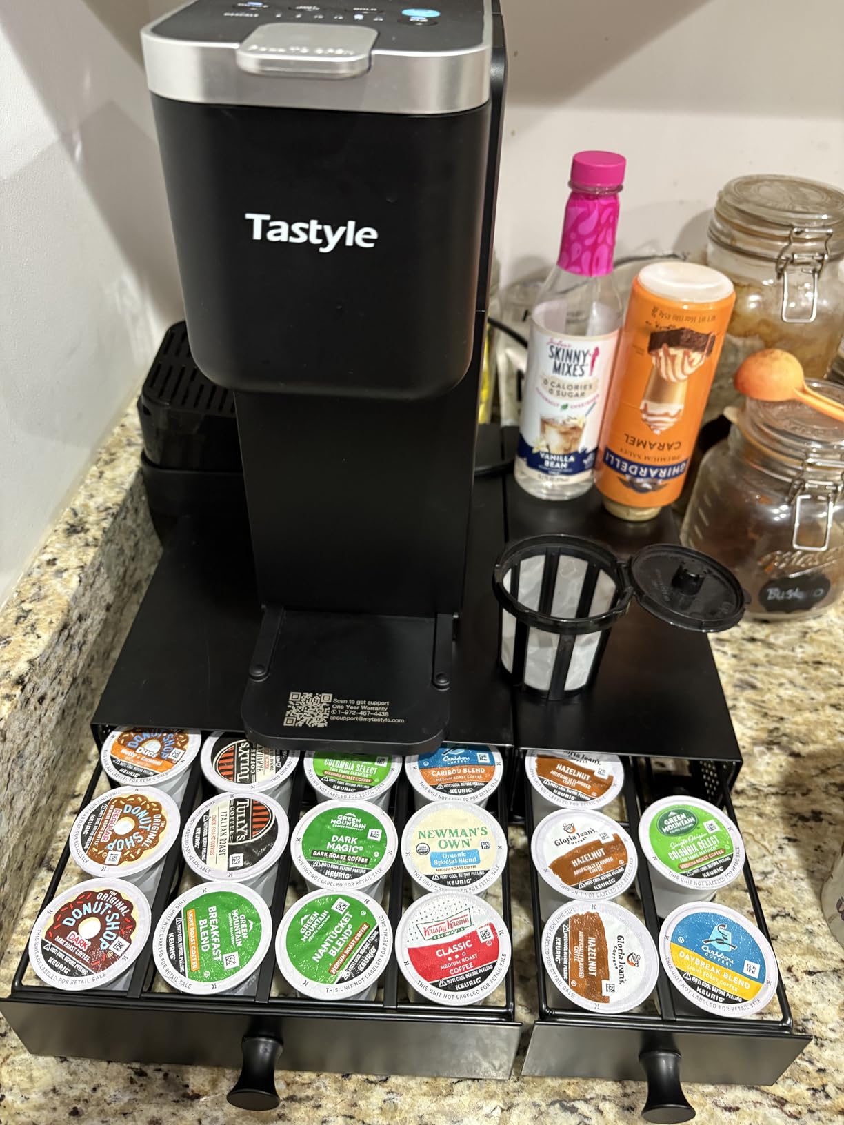 SICHEER Coffee Pod Organizer Drawer for Keurig K Cup Pods, Holds 24 Pods customer photo 2