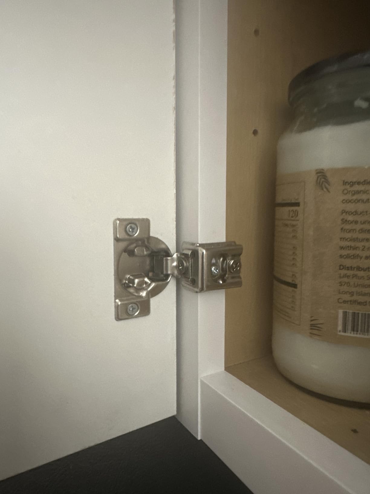 Ravinte Full Overlay Cabinet Door Hinges,105 Degree,2 Packs 1 Pair customer photo 1