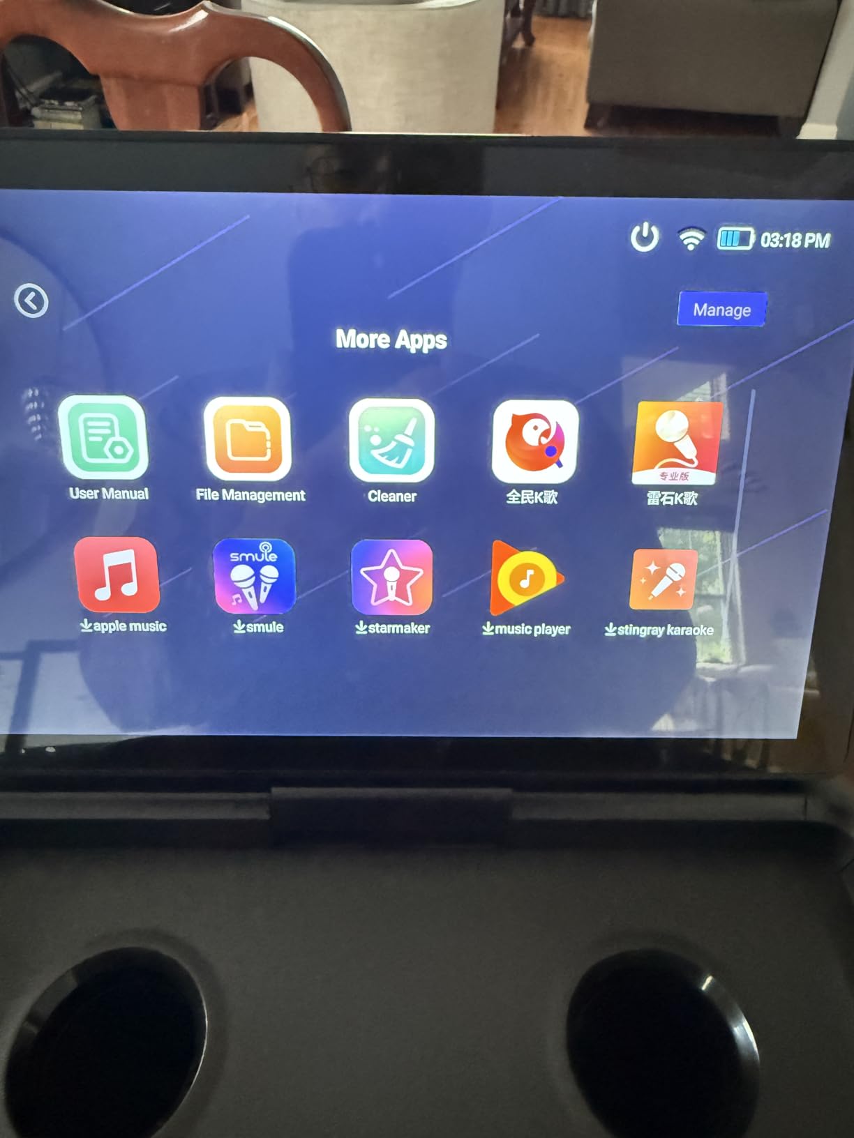 Ikarao Smart Karaoke Machine for Adults - with Lyrics Display, 32GB Karaoke Tablet, 2 Wireless Mics, Professional Karaoke System, 300W Peak Power, 4 DJ Lights, Karaoke Speaker for Any Occasion customer photo 2