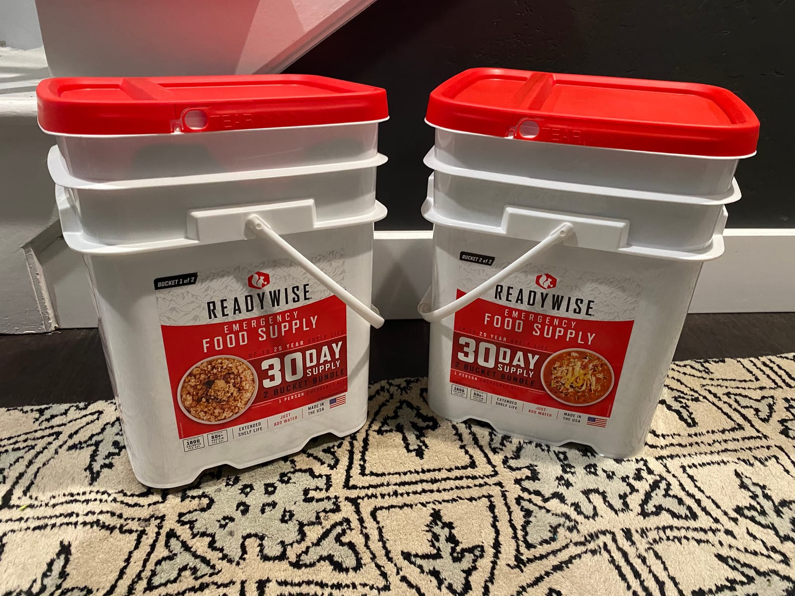 READYWISE Emergency Food Survival Supply 14 Day Bucket, 150 Servings customer photo 1