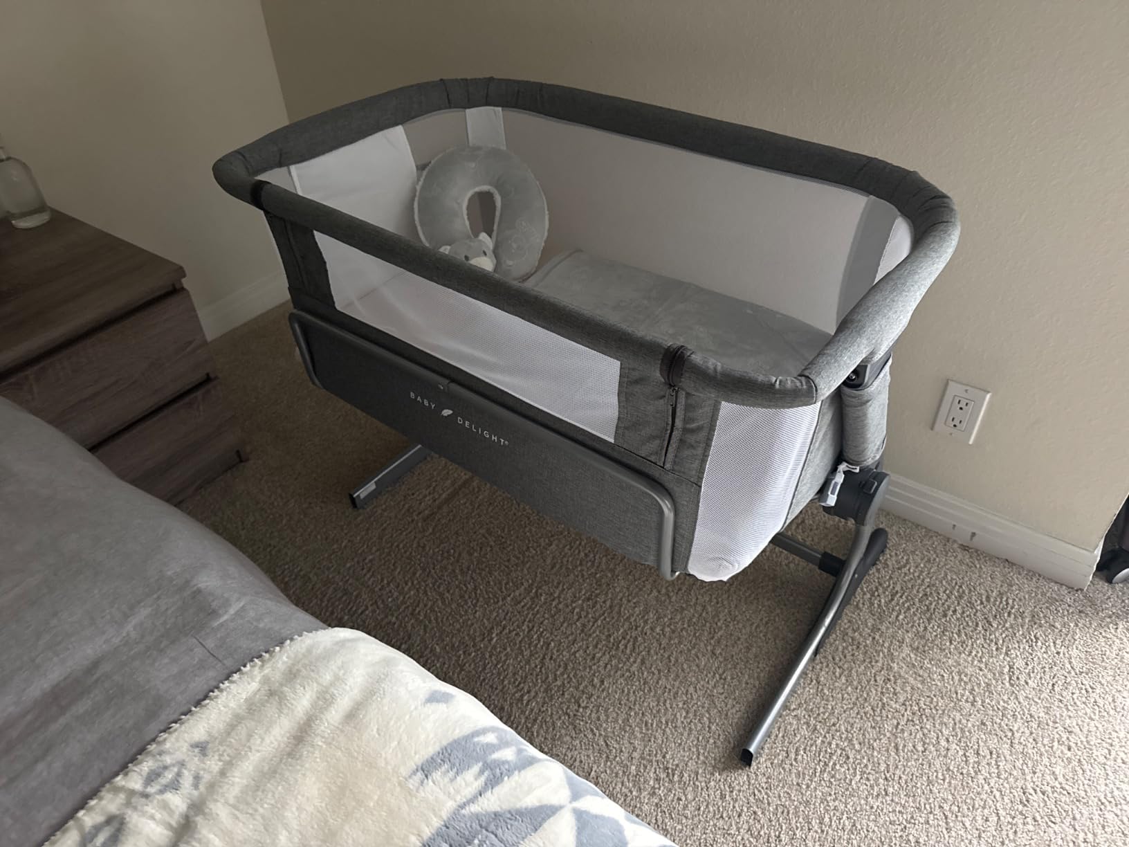 Baby Delight Beside Me™ Dreamer Bassinet, Organic Mocha customer photo 2