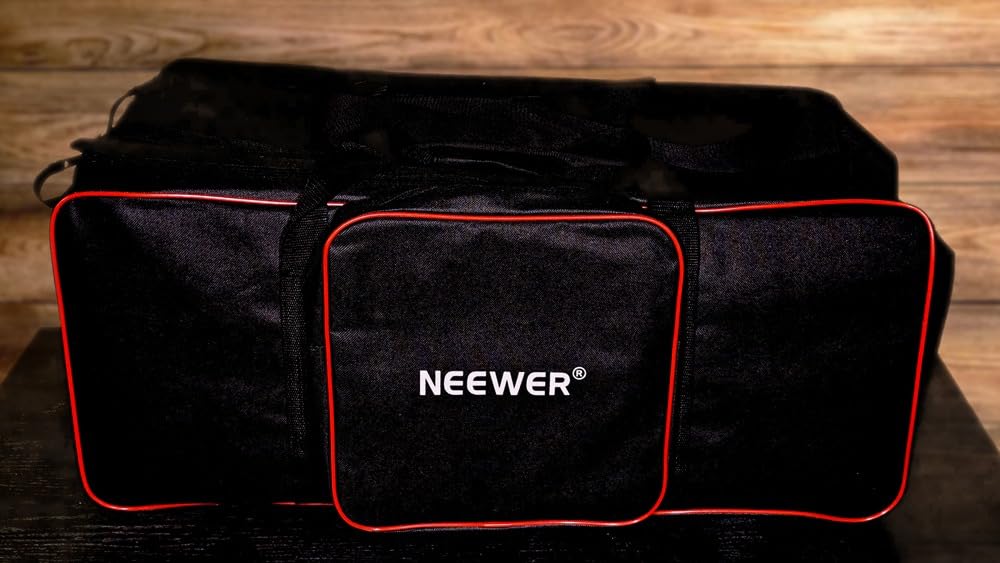 NEEWER 600Ws Studio Monolight Flash Light Kit: 2 Pack S101-300W PRO 5600K Strobe Lights with 2.4G Trigger/150W Modeling Lamps/Bowens Mount/Softboxes/Stands/Reflector/Bag, Compatible with QPRO customer photo 1