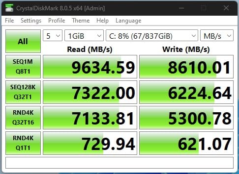 Crucial T705 PCIe Gen5 NVMe 2TB SSD, Up to 14,500MB/s, TLC NAND, Intel & Ryzen Compatible, for Hardcore Gaming & High-Speed Storage, Solid State Drive, Includes 1Mo Adobe CC – CT2000T705SSD3 customer photo 1