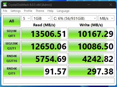 Crucial T705 PCIe Gen5 NVMe 2TB SSD, Up to 14,500MB/s, TLC NAND, Intel & Ryzen Compatible, for Hardcore Gaming & High-Speed Storage, Solid State Drive, Includes 1Mo Adobe CC – CT2000T705SSD3 customer photo 2