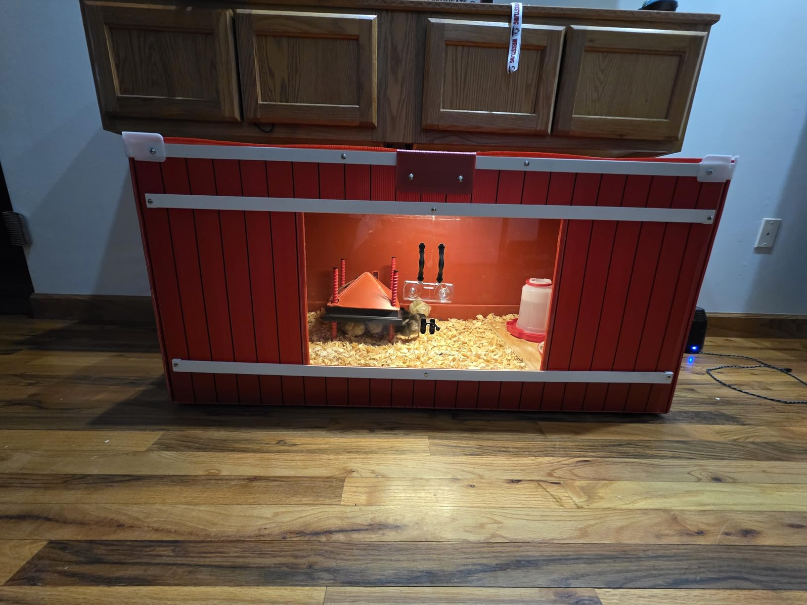 RentACoop Big Red Barn Chick Brooder customer photo 1