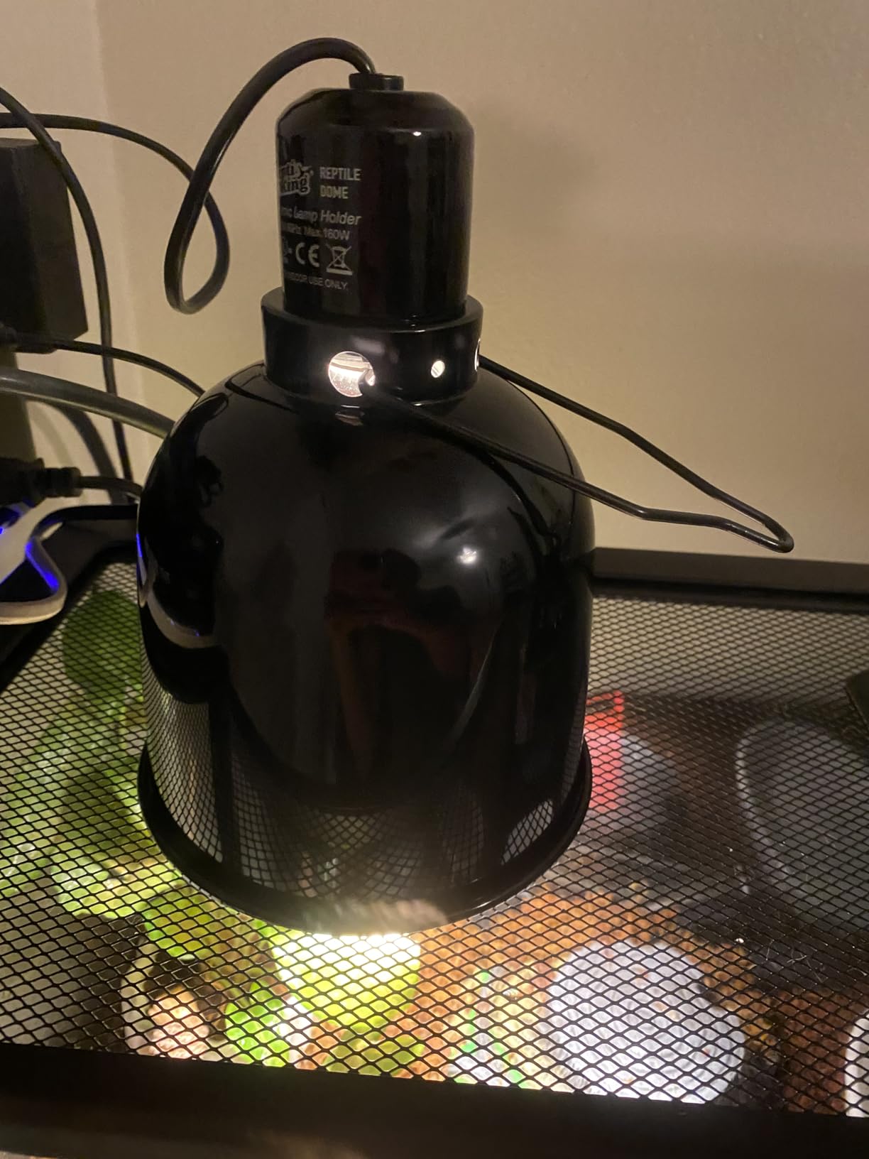 Reptile Light Fixture, 5.5'' Standard Dome for Reptile Basking Bulb Light/Heat Lamp/Ceramic Heat Emitter, 5.5 Inch Light Dome customer photo 2