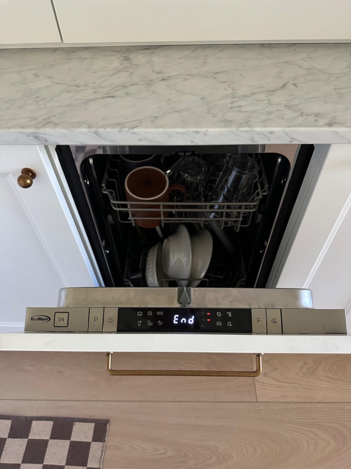 KoolMore 18 in. ADA Panel Ready with 8 Place Settings 52 DB Dishwasher in Stainless-Steel, UL and Energy Star Certified (KM-DW1852-PR) customer photo 1