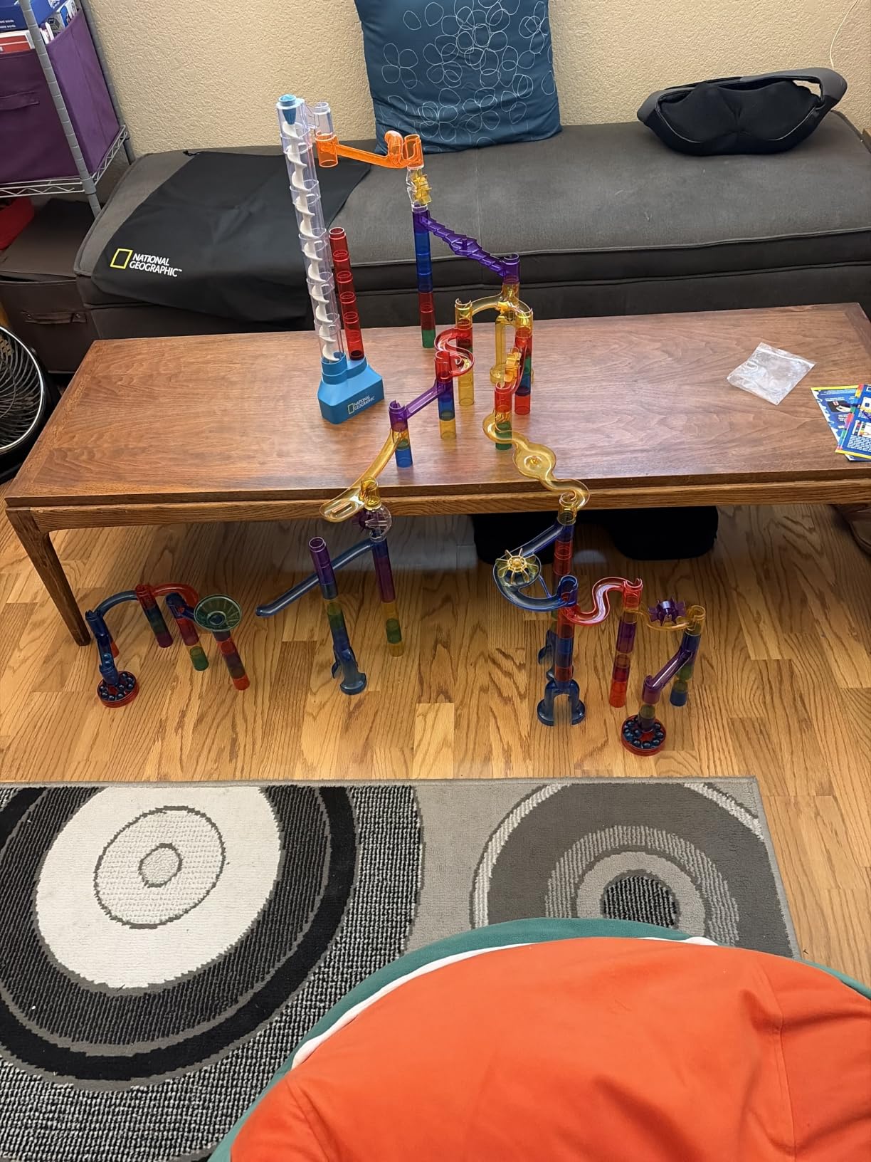 National Geographic Motorized Marble Run 150-Piece Building Set for Kids customer photo 1
