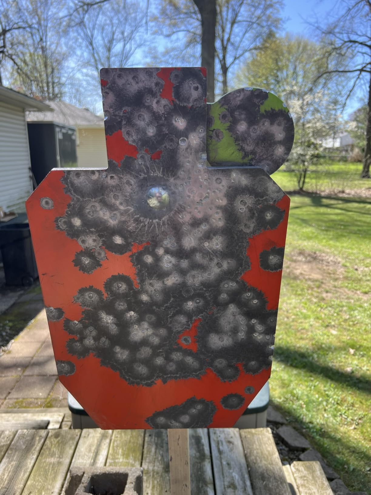 KNINE OUTDOORS Steel Targets for Shooting, 3/8