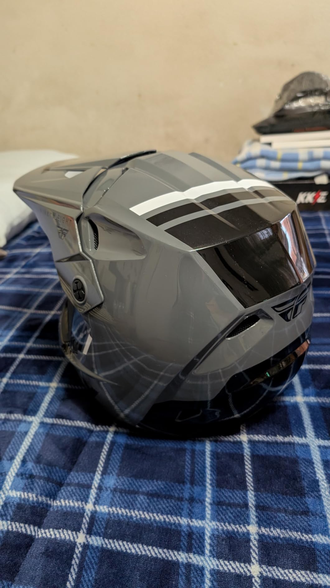 Fly Racing Kinetic Verdict Helmet - Riding Helmet for Dirt Bike, MTB, BMX and Motorcycle Riding customer photo 2