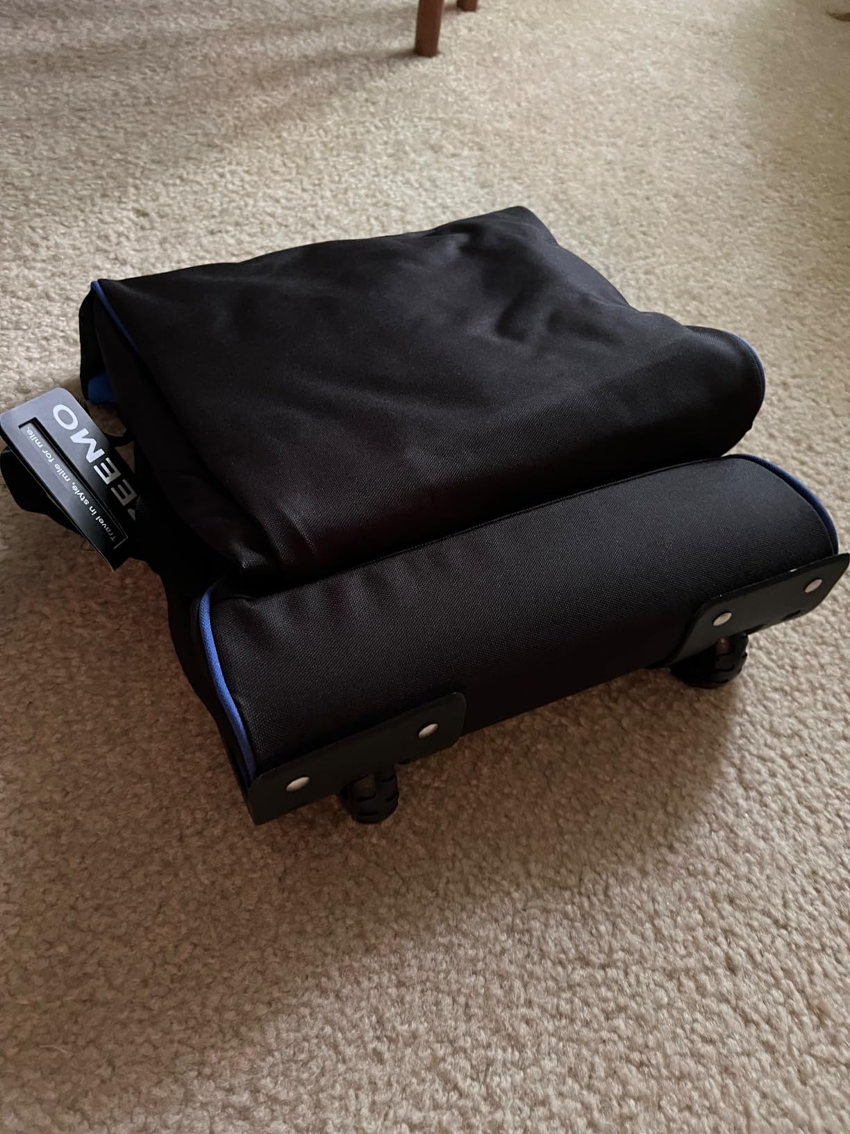 ZEEMO Full-Open Golf Travel Bag for Airlines, Wheeled Club Carrier Bag customer photo 2