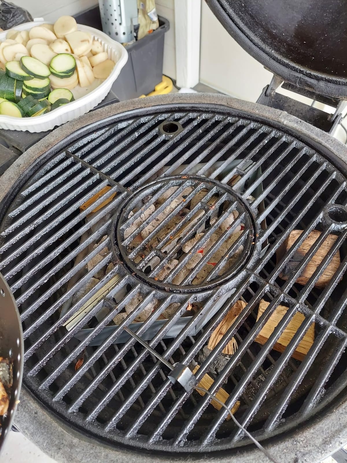Charcoal Basket Stainless Steel for Weber Char-Basket Charcoal Holders Compatible with Weber 22 inch Grilling Accessories Charcoal Kettle Grill Accesories(2 Pieces) customer photo 2