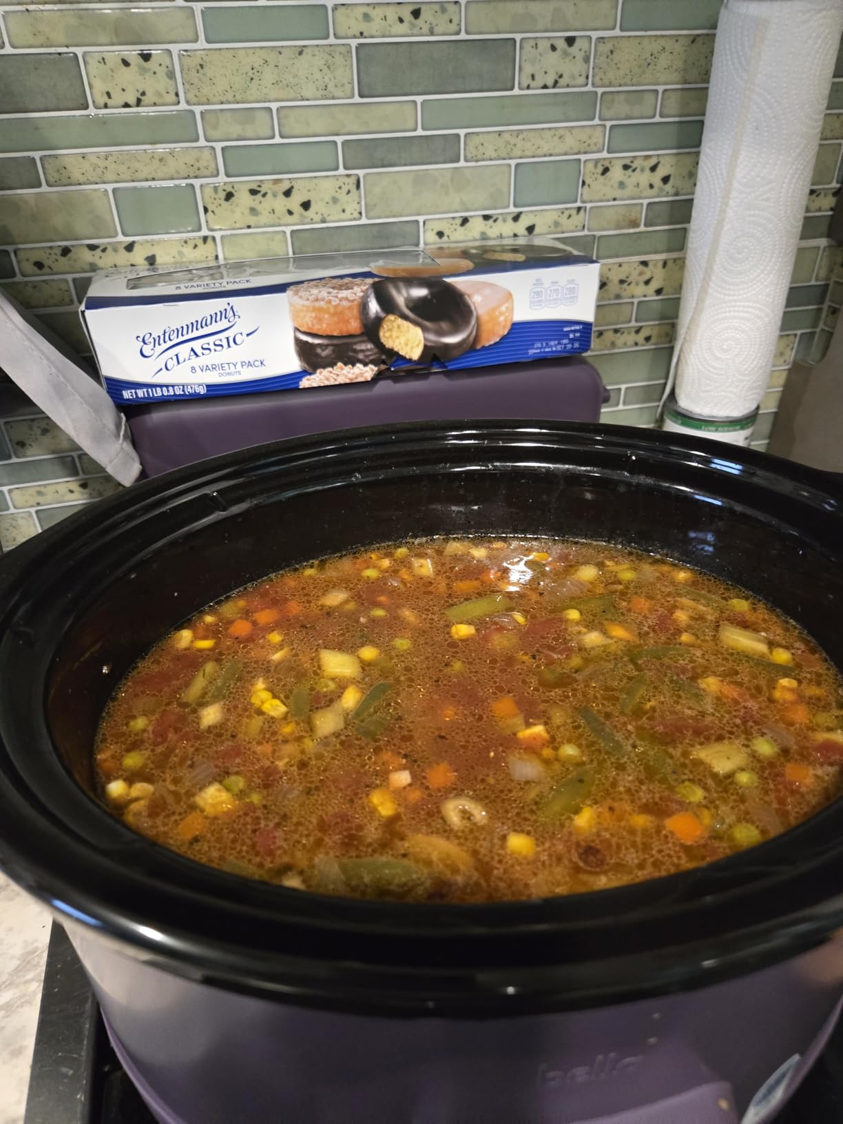 bella SAVOR 6qt Programmable Non-Toxic Slow Cooker, Oatmilk customer photo 2