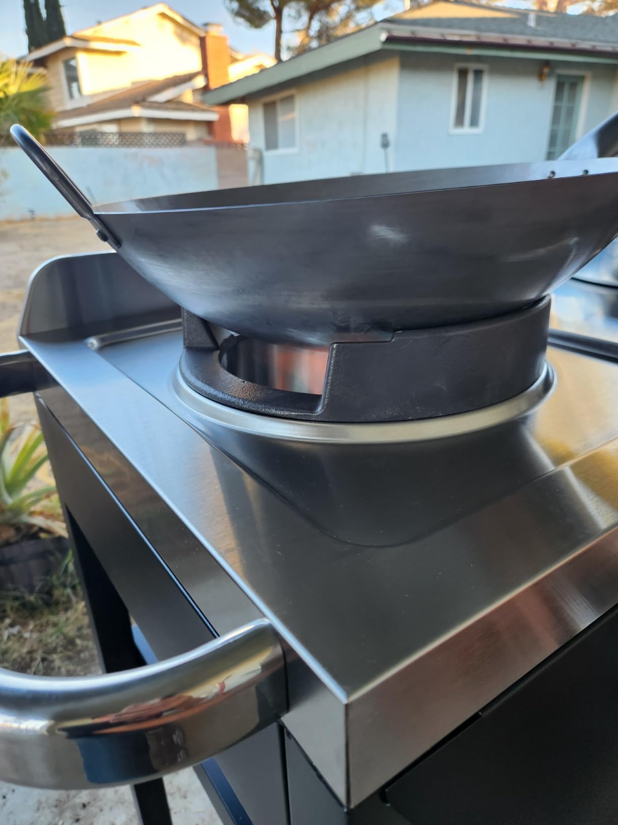 Cuisinart Outdoor Wok Station with Rear Wheels, 14