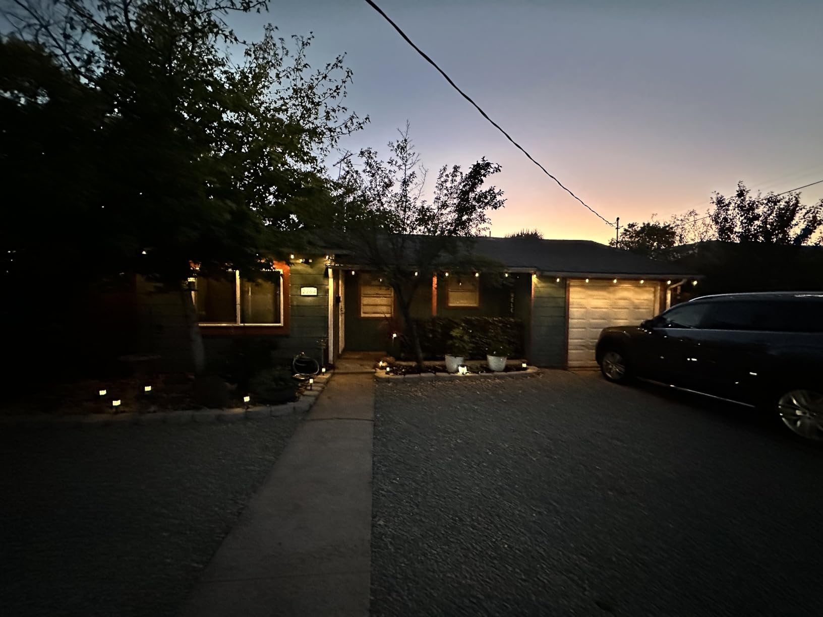 CAWWS Outdoor String Lights 100FT, Color Changing Patio Lights, Waterproof customer photo 2