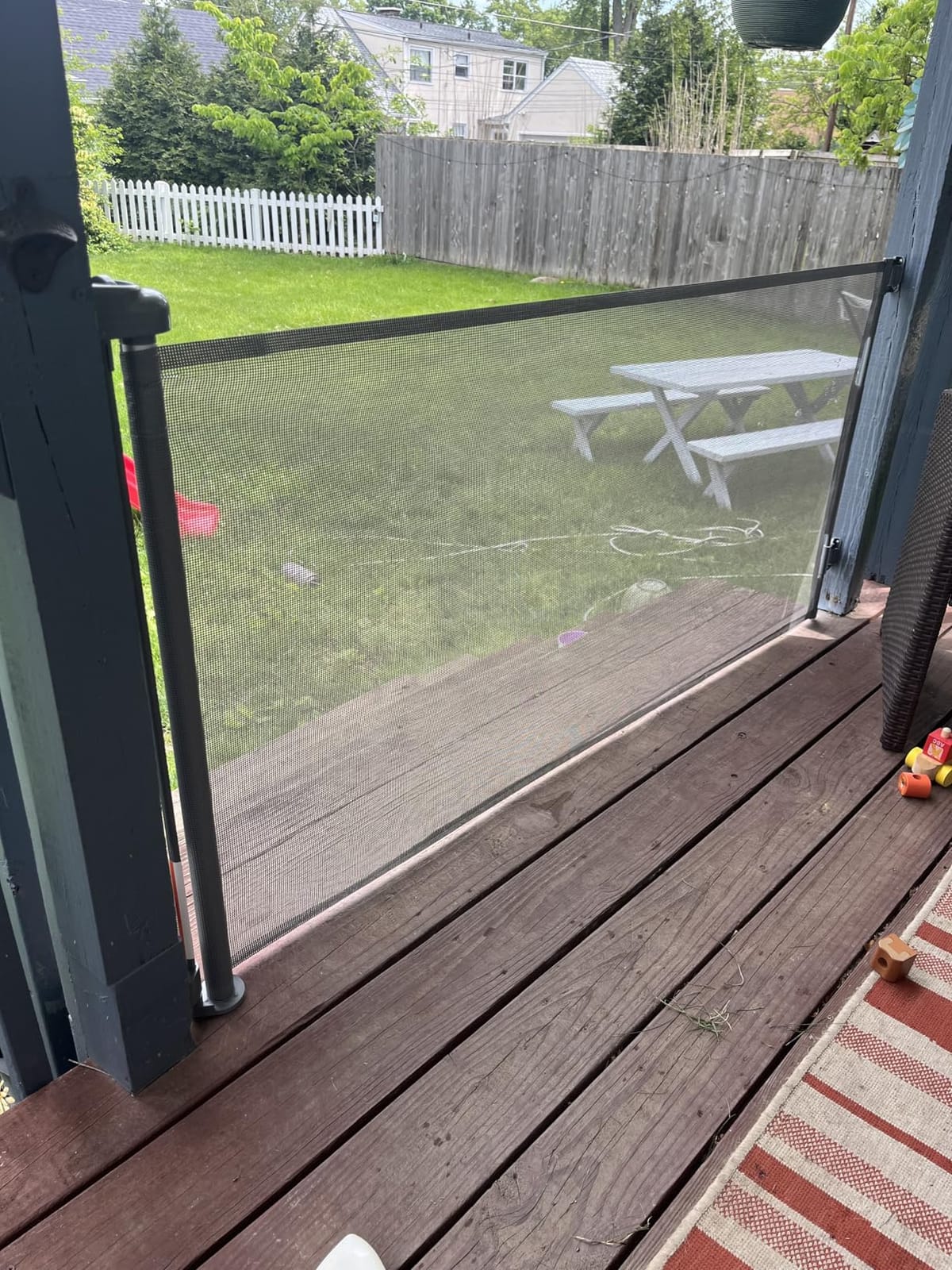 Retractable Baby Gate for Stairs & Doorways, 33