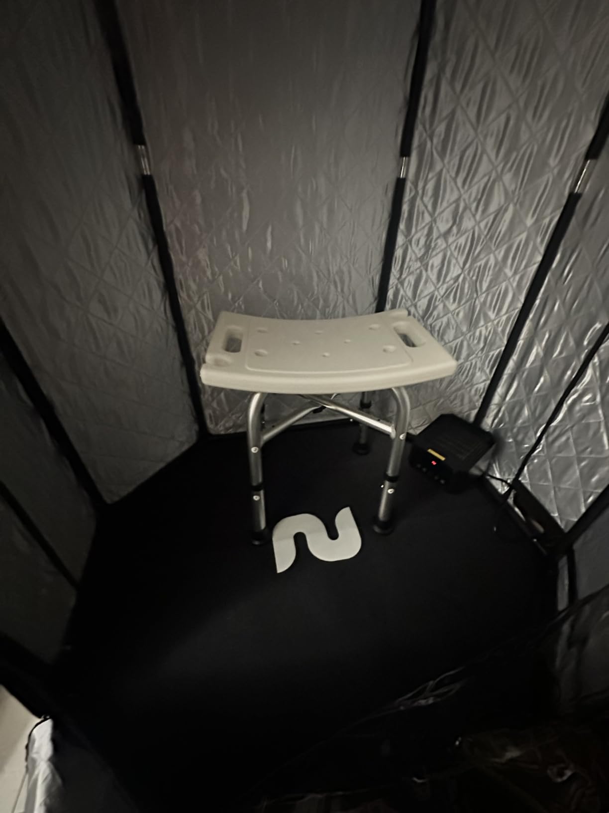 Hiqufet Medical Shower Chair for Inside Shower, Heavy Duty Shower Stool customer photo 1