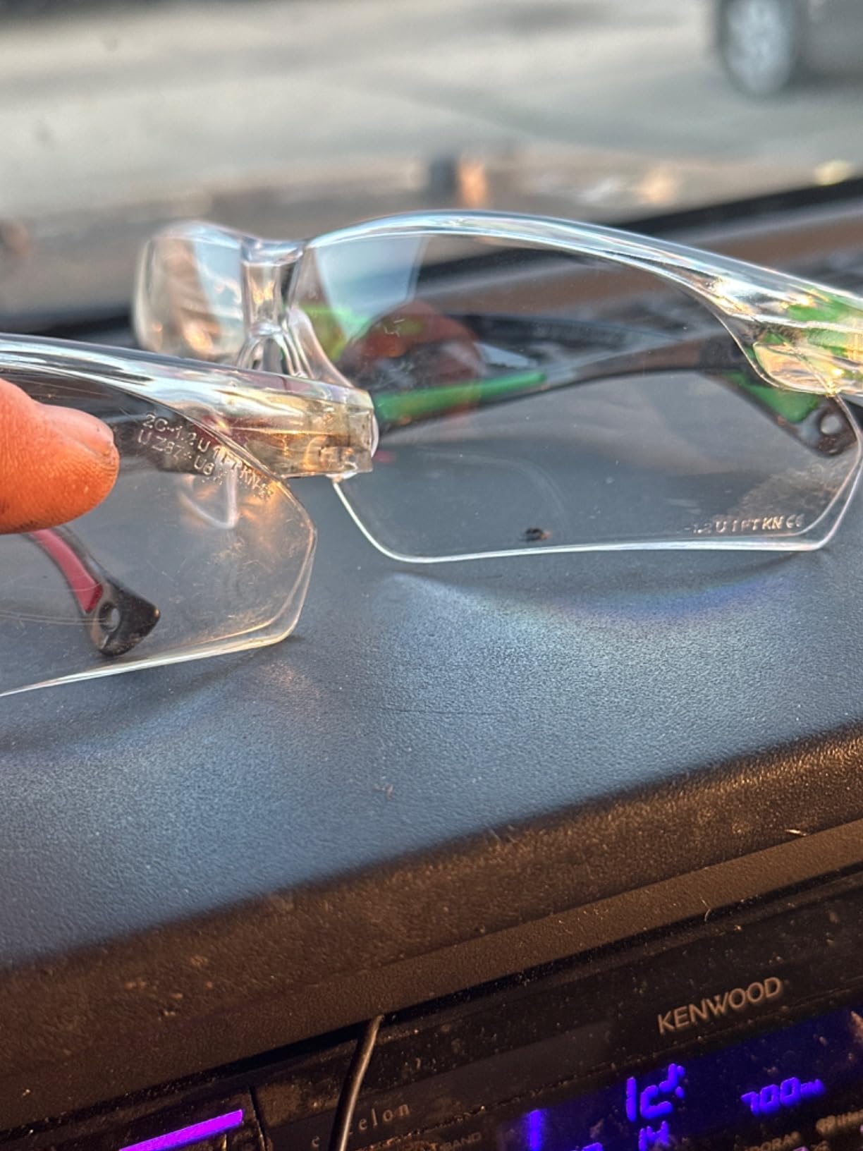 NoCry Clear Shooting Glasses for Men with Anti-Fog and Scratch Resistant Wraparound Lenses — ANSI Z87 Safety Glasses for Men with Adjustable Temples & Nose Pad — 100% UV Eye Protection for Shooting customer photo 1