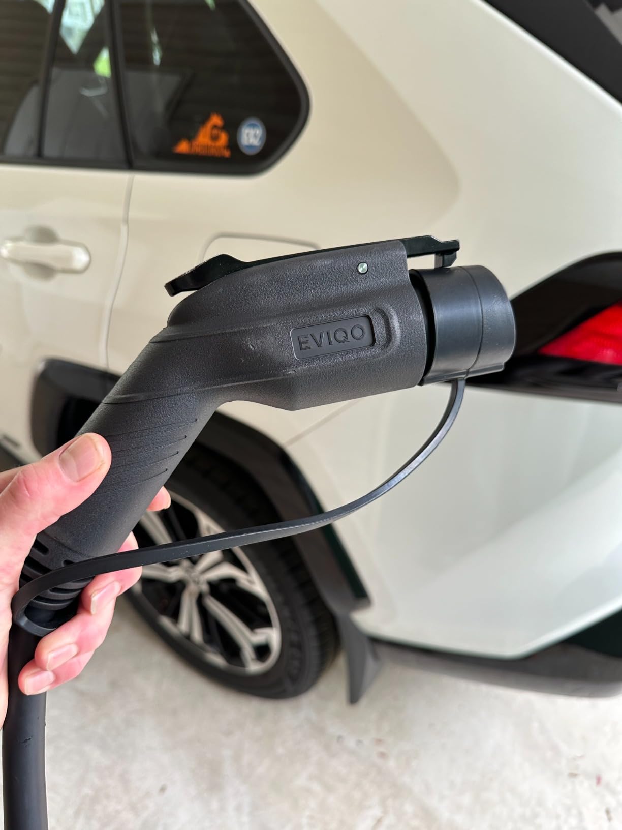 EVIQO Level 2 EV Charger J1772 48A - Hardwired 240V Wall Charging Station customer photo 2