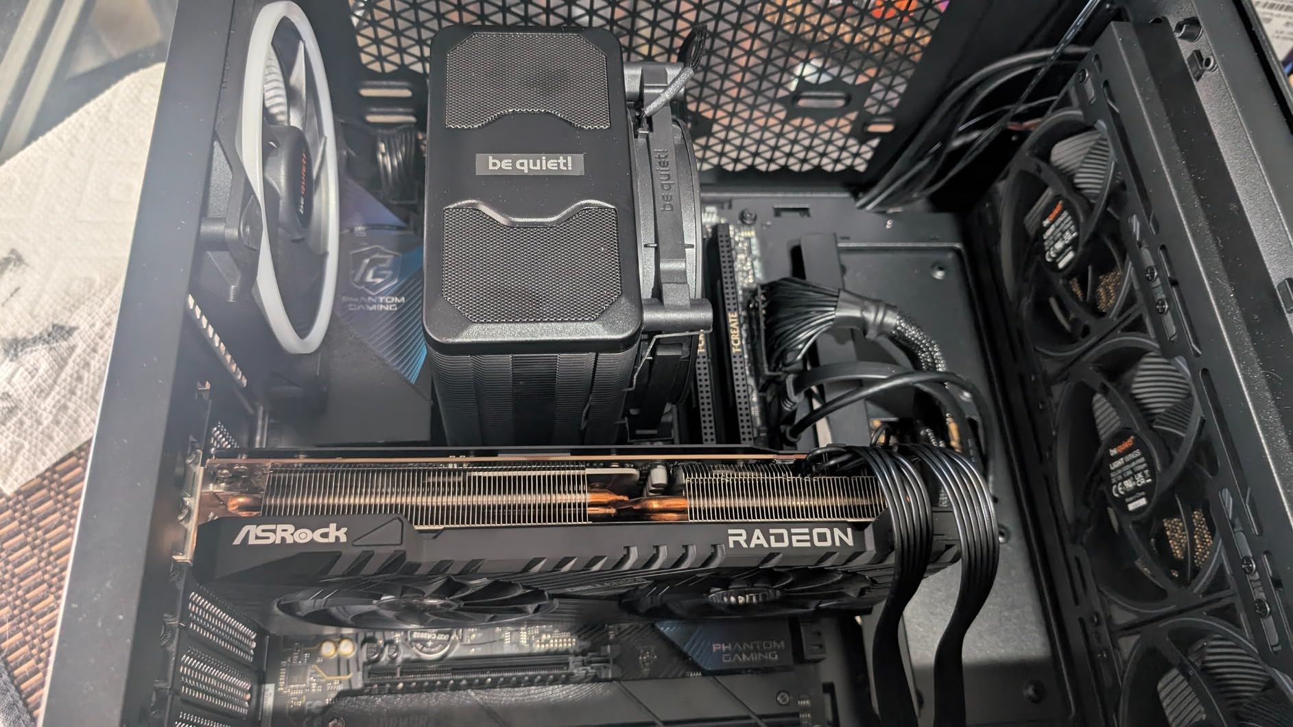 be quiet! Dark Rock 5 Air CPU Cooler, High RAM and VRM Cooler Compatibility customer photo 2