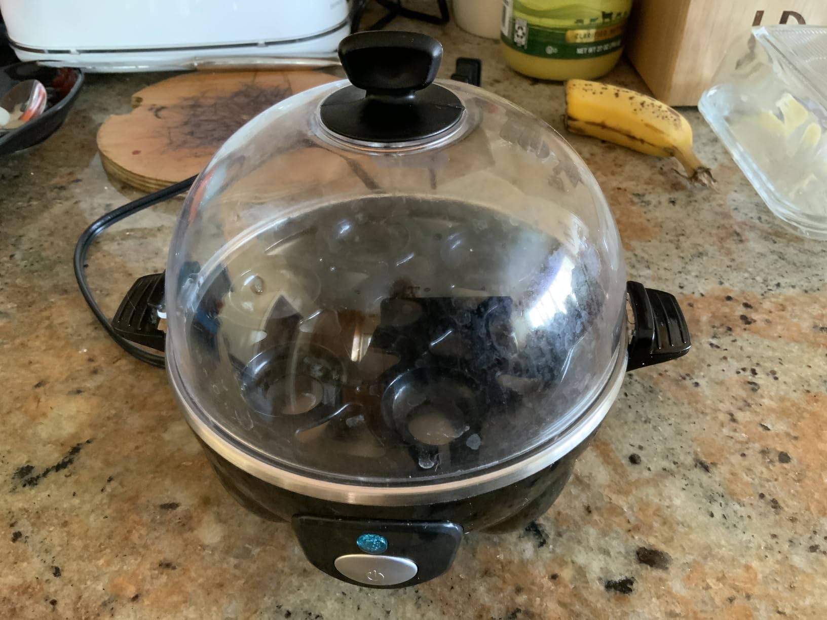 Dash Rapid Egg Cooker, 7 Hard Boiled Eggs, Cream customer photo 2