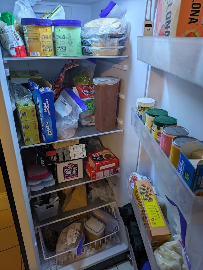 BLACK+DECKER 17 Cu. Ft. Convertible Freezer Refrigerator, BUC1700XS | Upright Fridge with Glass Shelves, Garage Ready Freezer, ENERGY STAR rated, Frost Free customer photo 2