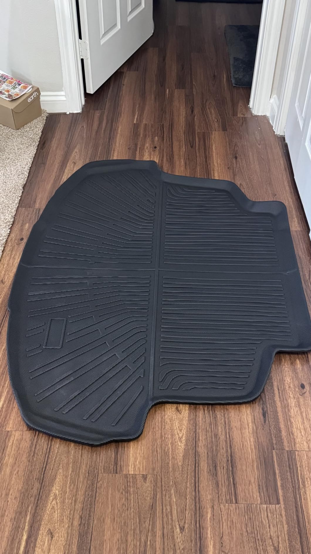 Cargo Mat for Nissan Rogue S | SV | SL 2021-2025 2026 (No Sport Model, Not for 2026 Rogue PHEV) Cargo Liner TPE All Weather Trunk Mat for Nissan Rogue Accessories customer photo 1
