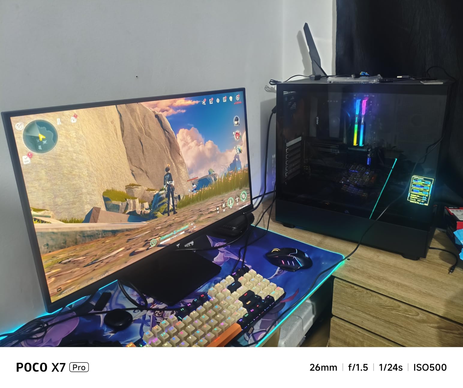 KTC 27 Inch QHD Computer Monitor, 144Hz Gaming PC Monitor, 4000:1, H27T27S customer photo 1