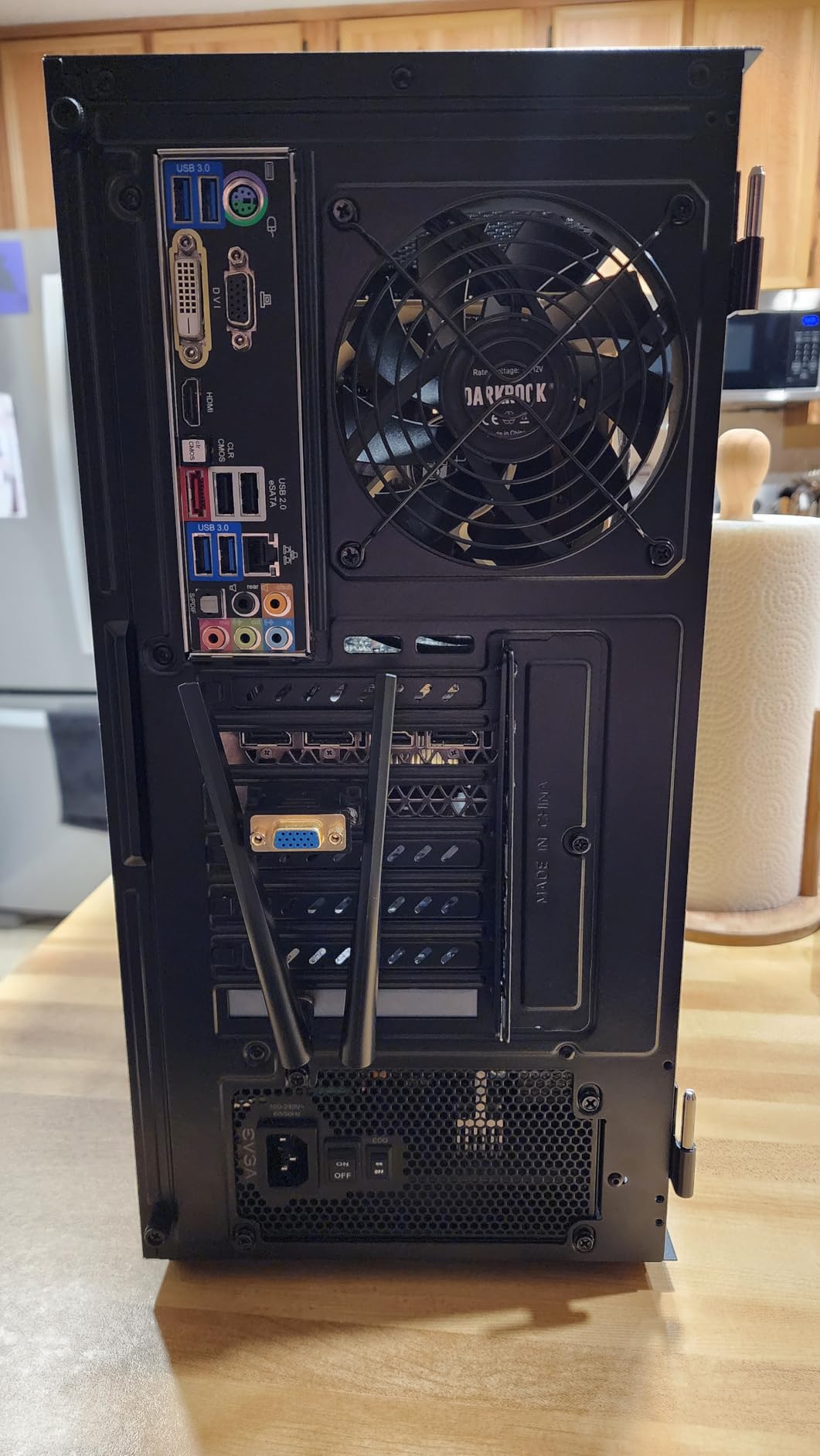 DARKROCK EC2 ATX Mid Tower Gaming Computer PC Case, Type-C Ready | Supports 50 Series Graphics Cards, Tempered Glass Side Panel, up to 8 x 120mm Fans & 360mm Radiator customer photo 1