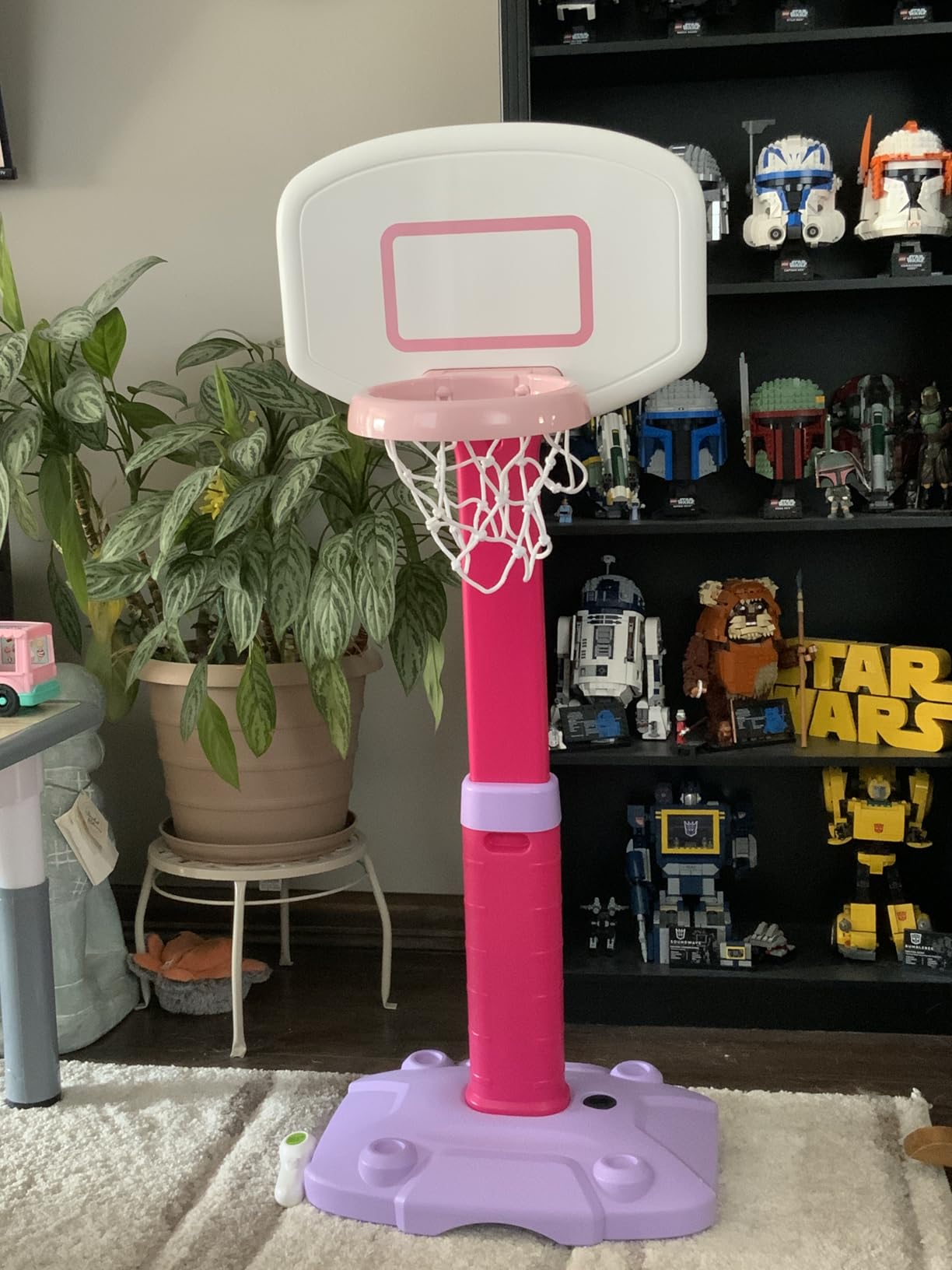 Toddler Basketball Hoop, Kids Toys Basketball Hoops for Indoor Outdoor Play customer photo 2