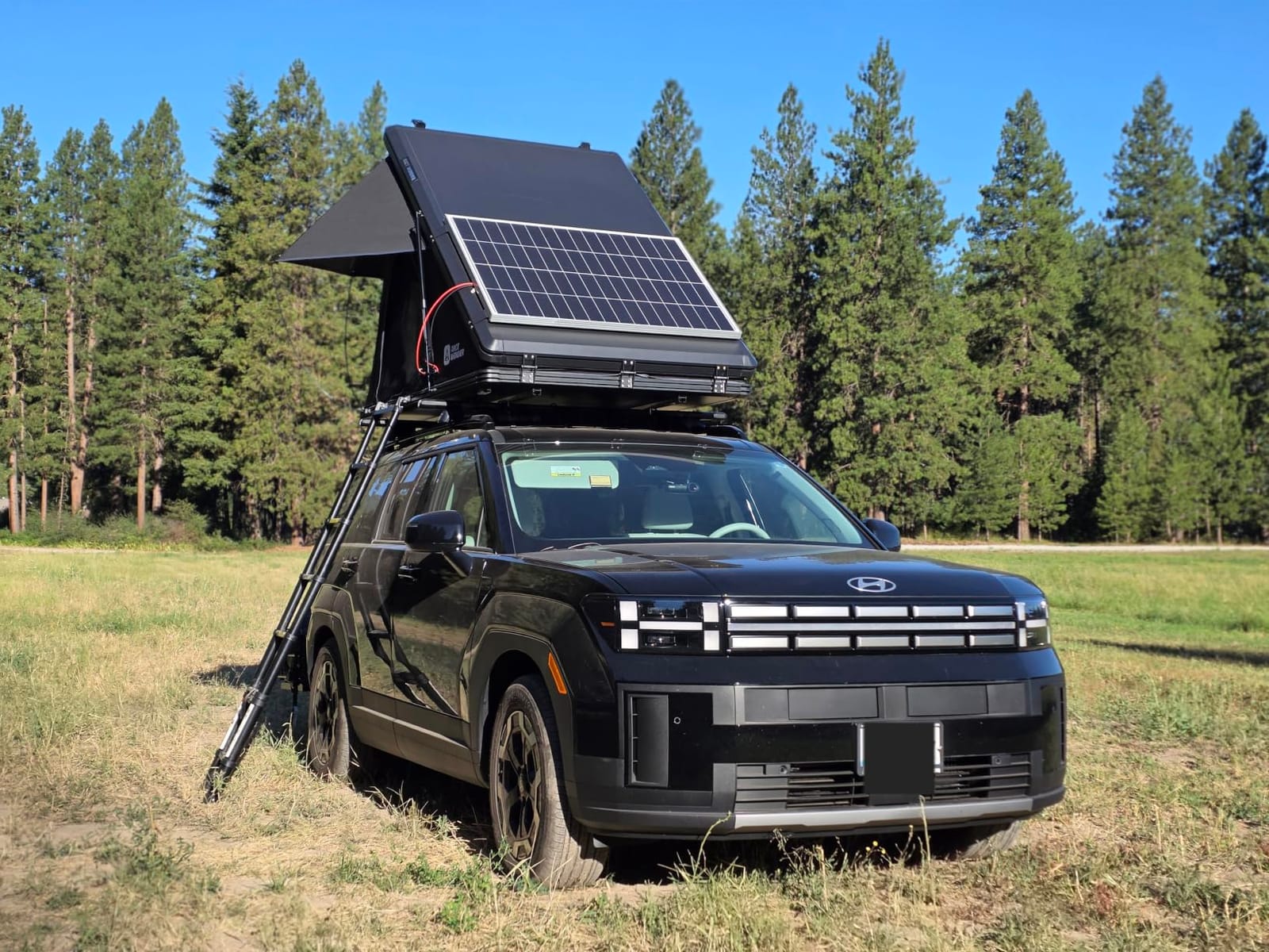 Solar Panel Rooftop Tent Hard Shell,Pop Up Car Roof Top Tent Hardshell customer photo 2