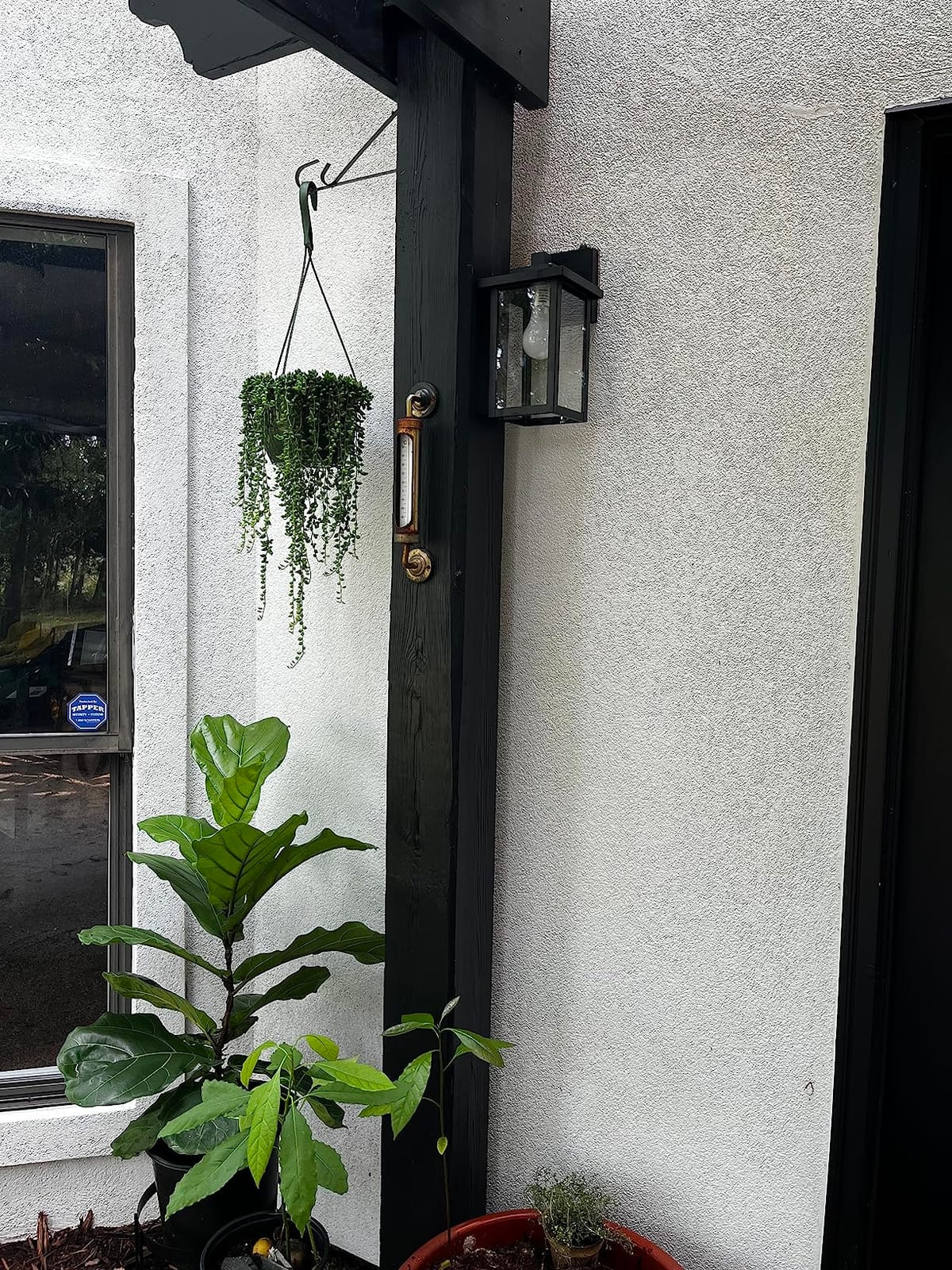Dusk to Dawn Exterior Lighting Fixtures, Outdoor Porch Light Wall Sconce customer photo 1
