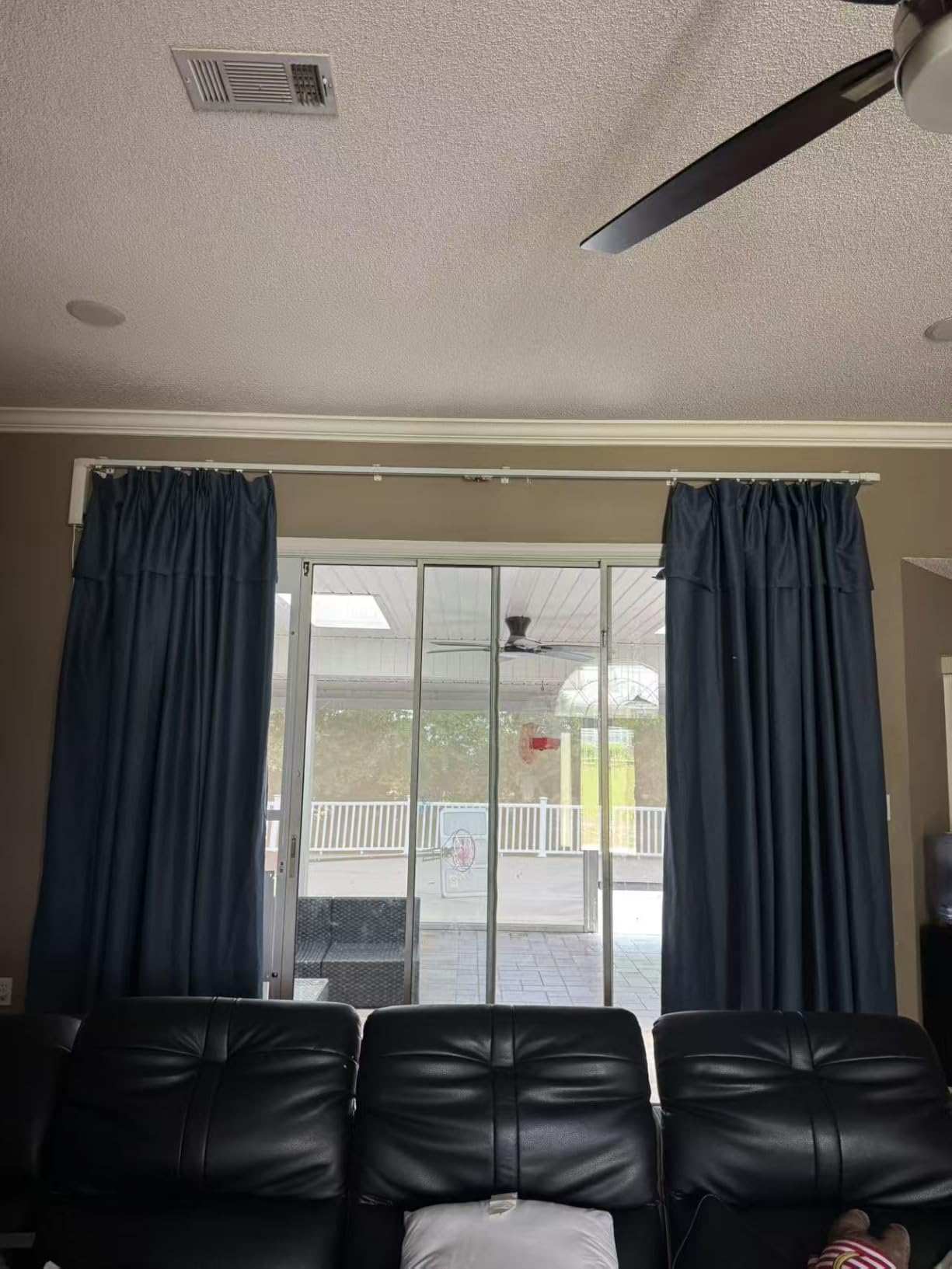 Ceiling Curtain Track, Automatic Motorized Opener with Alexa customer photo 2