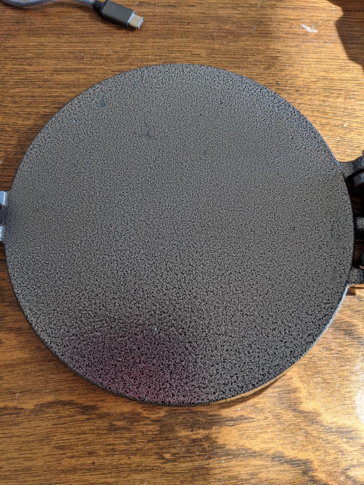Alpha Living Tortilla Press – 8 Inch Cast Iron Quesadilla Maker – Heavy Duty Empanada Maker Press – Cast Iron Tortilla Maker for Kitchen, Home Use customer photo 1