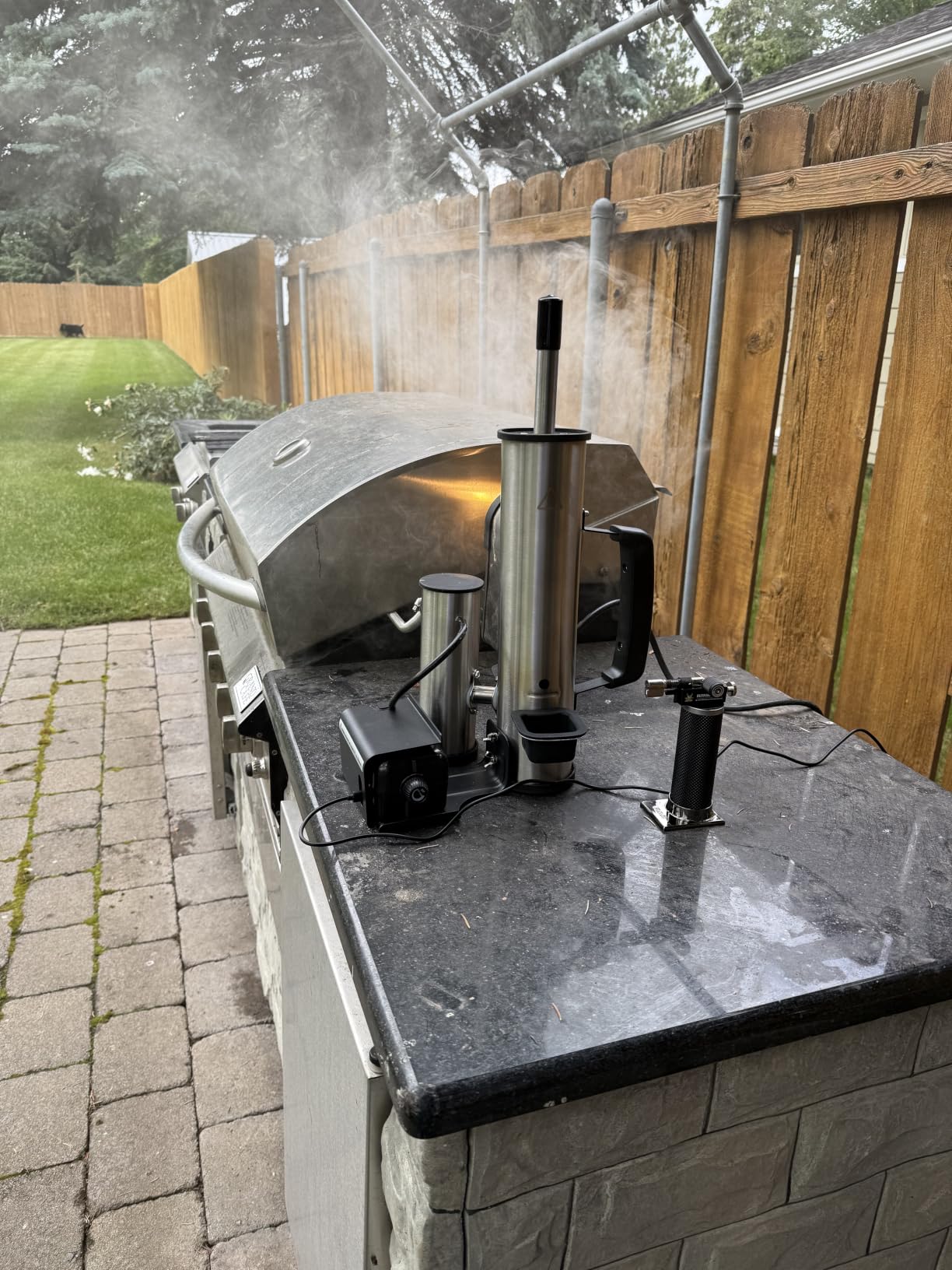 Smoke Generator For Cheese, Smoke Tube For Pellet Smoker, Portable Electric Smoke Maker Outdoor Smoker Accessories, Hot or Cold Smoking Attachment for any Grill or Smoke, Best Gifts for Men, Dad customer photo 2