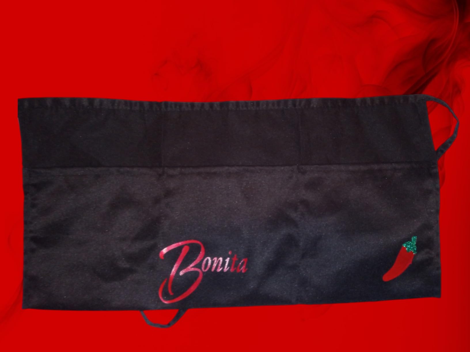 Server Waitress Waist Apron - Half Apron with 3 Pockets,Black Short Aprons for Servers,Waiter Apron customer photo 1