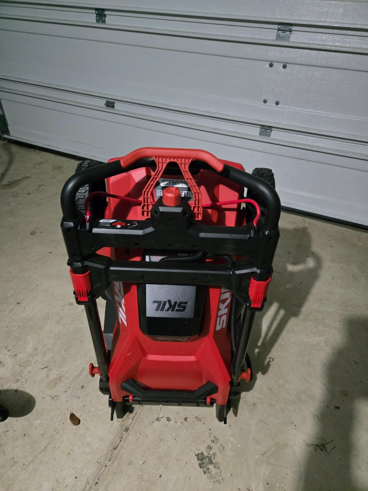 SKIL PWR CORE 40 Brushless 40V 20-Inch Self-Propelled Mower Kit, Includes 6.0Ah Battery and Auto PWR JUMP Charger - SM4910C-11 customer photo 2