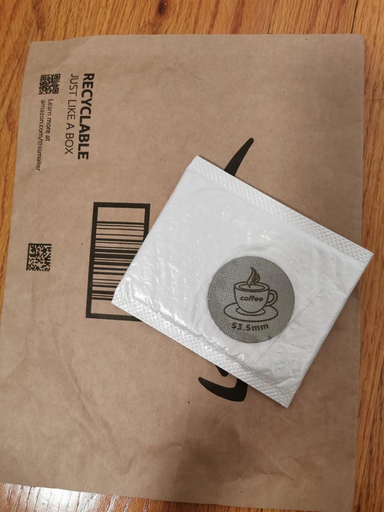 Espresso Puck Screen 58mm for Portafilter Basket, 1.7mm Thickness Made with 316 Stainless Steel, Coffee Machine Reusable Filter for Espresso Accessories (58mm *2) customer photo 1