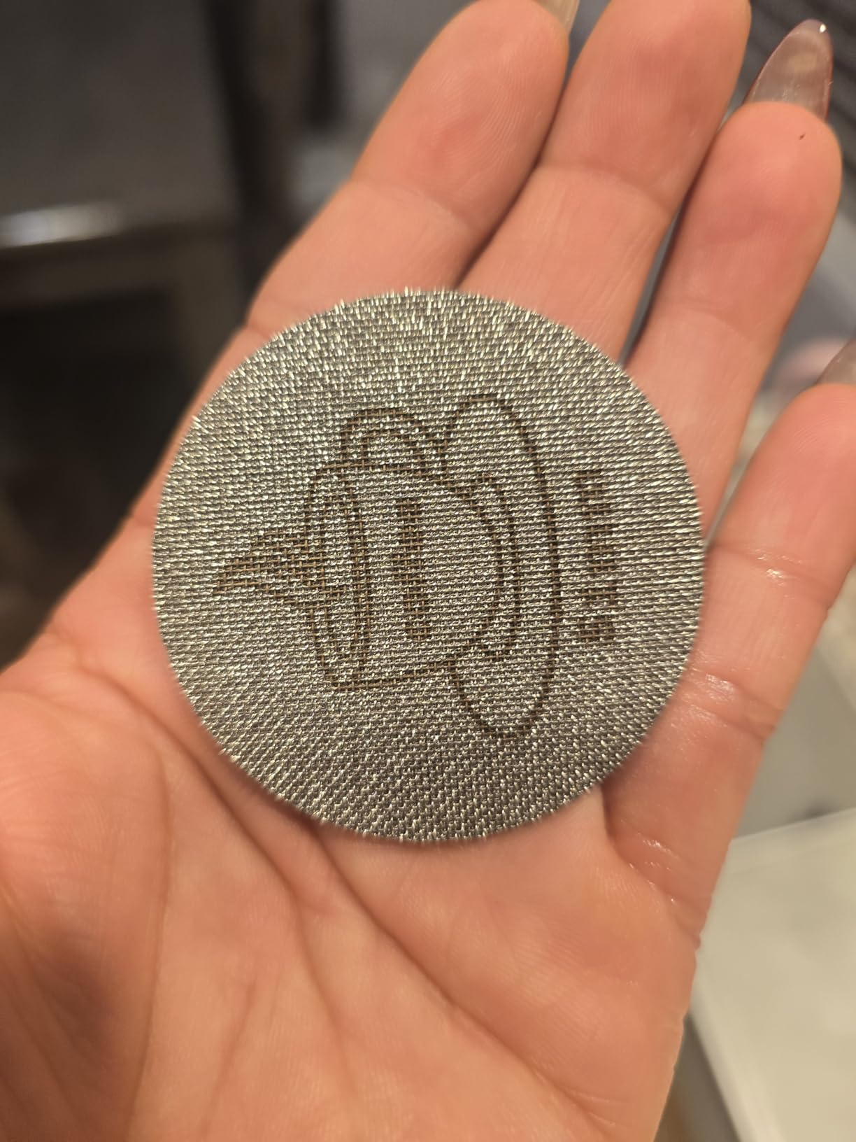 Espresso Puck Screen 58mm for Portafilter Basket, 1.7mm Thickness Made with 316 Stainless Steel, Coffee Machine Reusable Filter for Espresso Accessories (58mm *2) customer photo 2