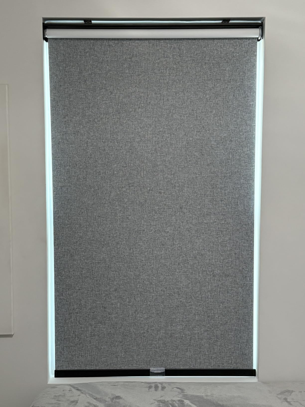 SUNOFF Cordless Blackout Roller Shades Blinds for Windows,34