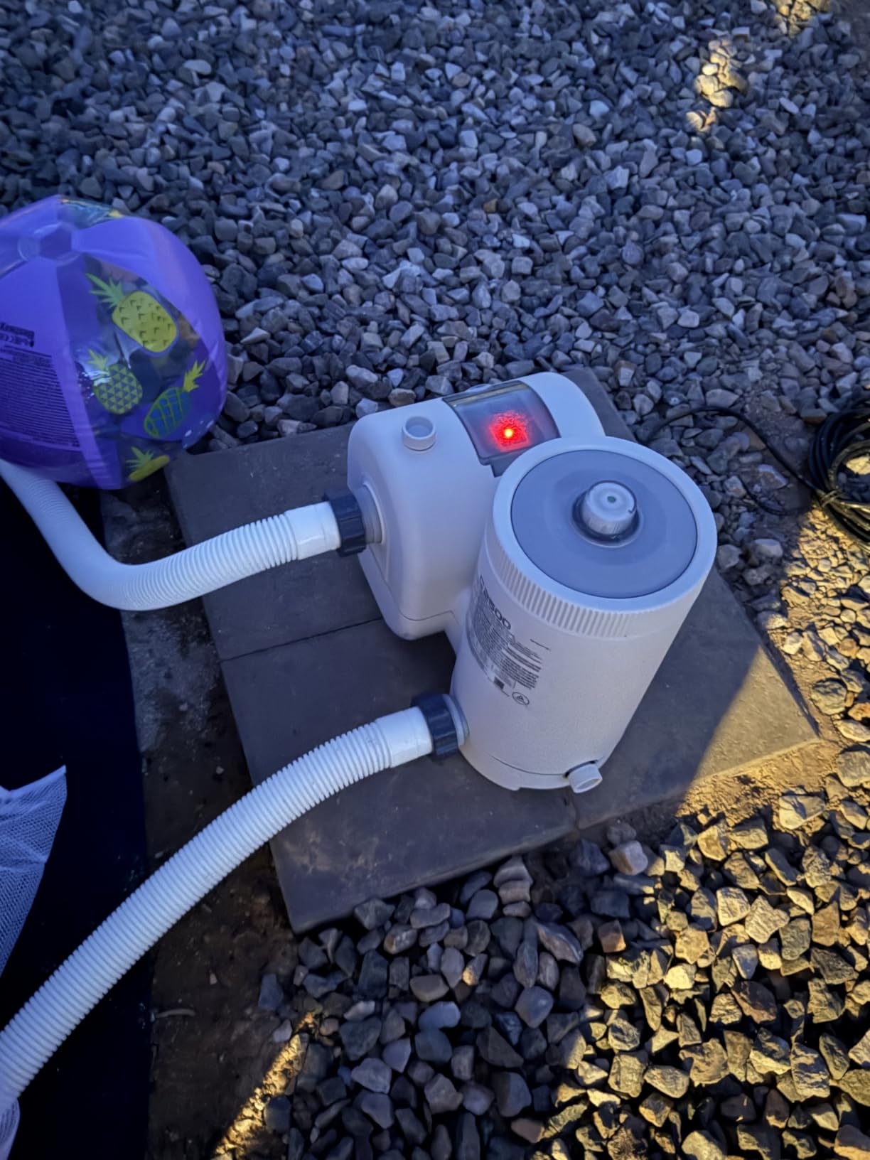 INTEX Krystal Clear 2,500 GPH Cartridge Filter Pump for Above Ground Pools customer photo 1