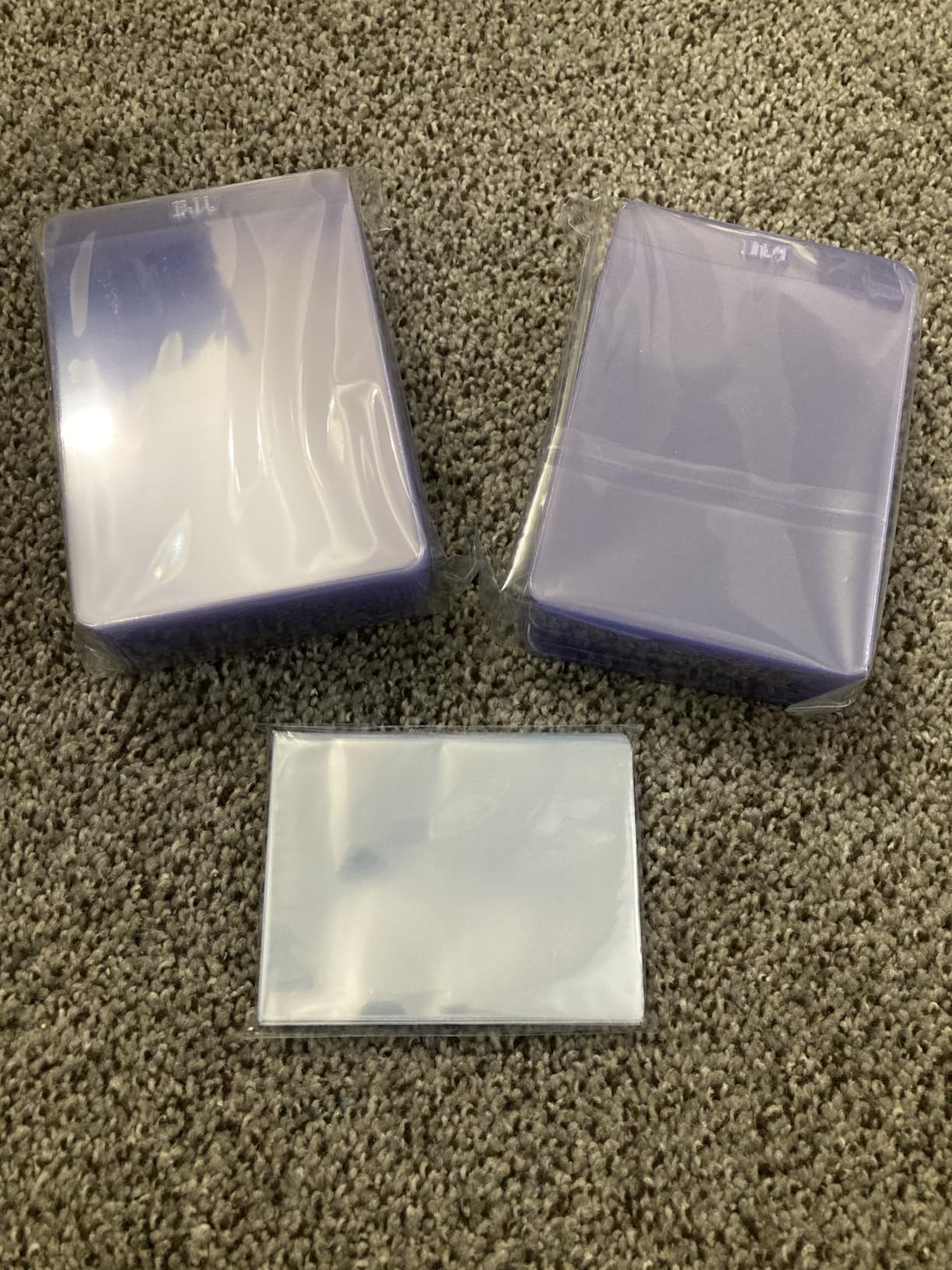 100ct Semi Rigid Card Holders & 100ct Card Sleeves for PSA Graded Cards customer photo 2