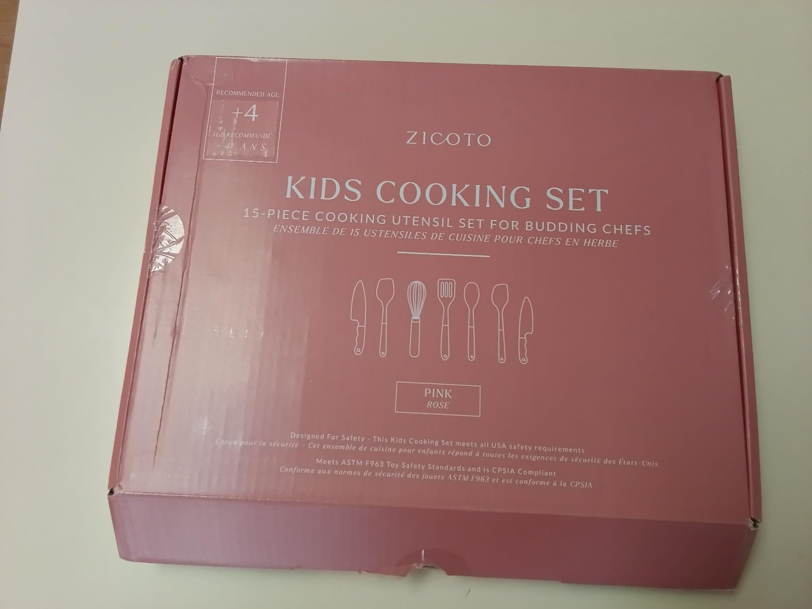 Wooden Cooking & Baking Set for Kids - Safe & Real Toddler Kitchen Tools customer photo 2